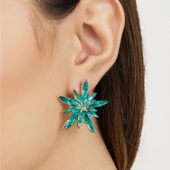 Bohemian blue star earring N50 - Picture 1 of 5
